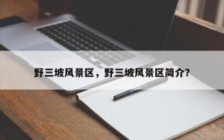 野三坡风景区，野三坡风景区简介？