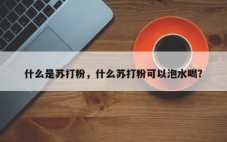 什么是苏打粉，什么苏打粉可以泡水喝？