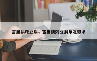 雪里蕻炖豆腐，雪里蕻炖豆腐东北做法