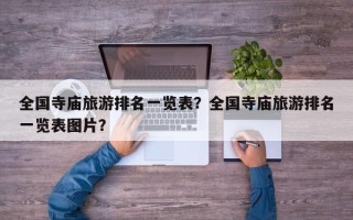 全国寺庙旅游排名一览表？全国寺庙旅游排名一览表图片？